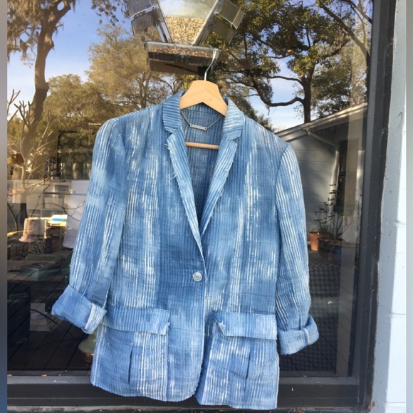 Tahari Blazer lightweight cotton - Picture 1 of 6